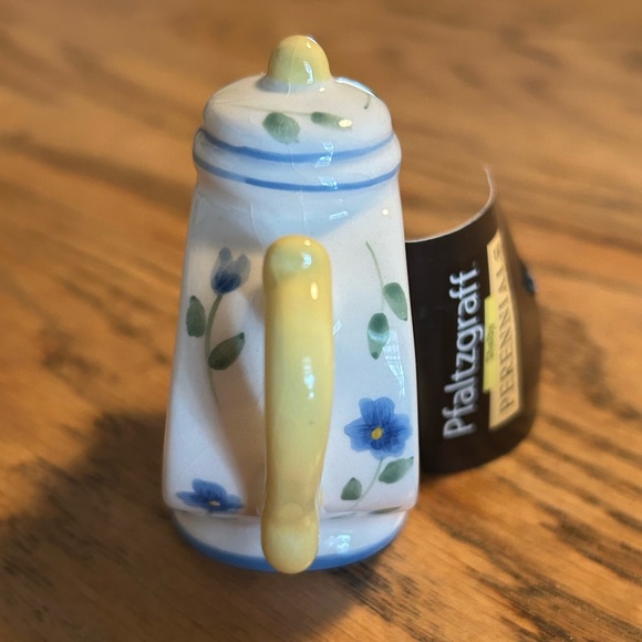 NWT Tags Pfaltzgraff Shelby Perennials Napkin Rings (set of 4) - Picture 7 of 7